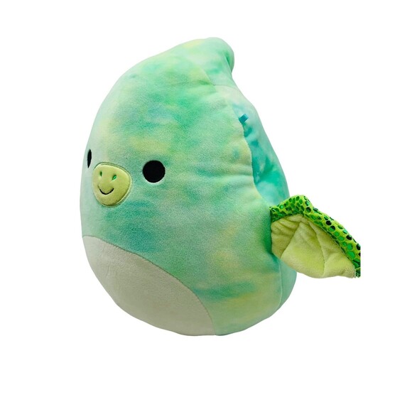 Squishmallow Fletcher Green Pterodactyl Dinosaur Rare 11" Plush Stuffed Toy 2020 - Picture 2 of 15